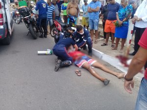 Homem bate a cabeça em trilho de trem e morre durante colisão em Arapiraca