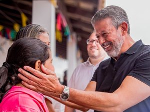 Arthur Lira viabiliza obra da AL-485, que já atinge 60% de execução