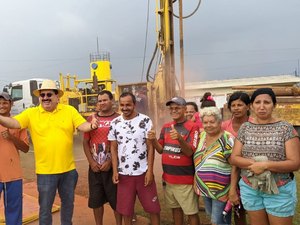 Escavação de novos poços artesianos beneficia moradores de Rio Largo