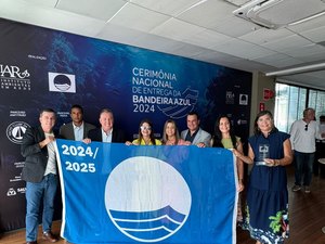 Porto de Pedras recebe prêmio nacional em cerimônia do Bandeira Azul