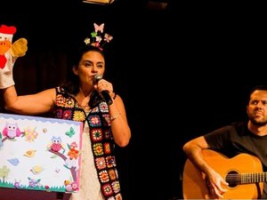 Arapiraquenses levam o espetáculo Contando e Cantando pela 2ª vez consecutiva à Bienal do Livro