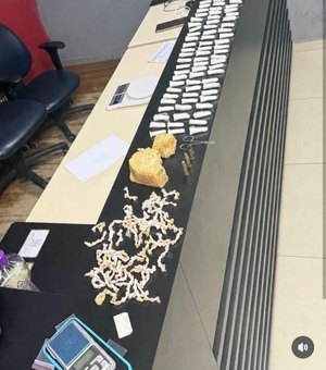 Homem é preso com crack, cocaína e arma de fogo em Maragogi