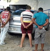 Após perseguição, PRF prende suspeitos de praticar assaltos no Sertão