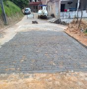 Japaratinga finaliza pavimentação e avança nas obras de revitalização