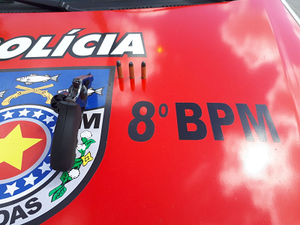 Adolescente é apreendido com arma de fogo e munições em Pilar