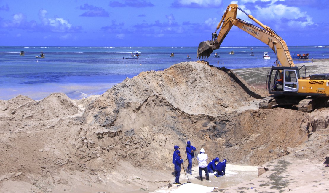 Prefeitura de Maceió deve iniciar nova tecnologia de contenção do avanço do mar