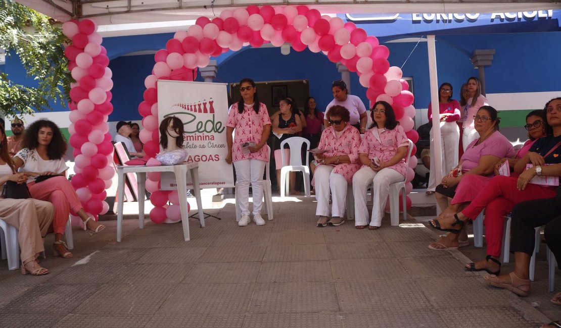 Secretaria de Saúde de Maragogi promove abertura do Outubro Rosa