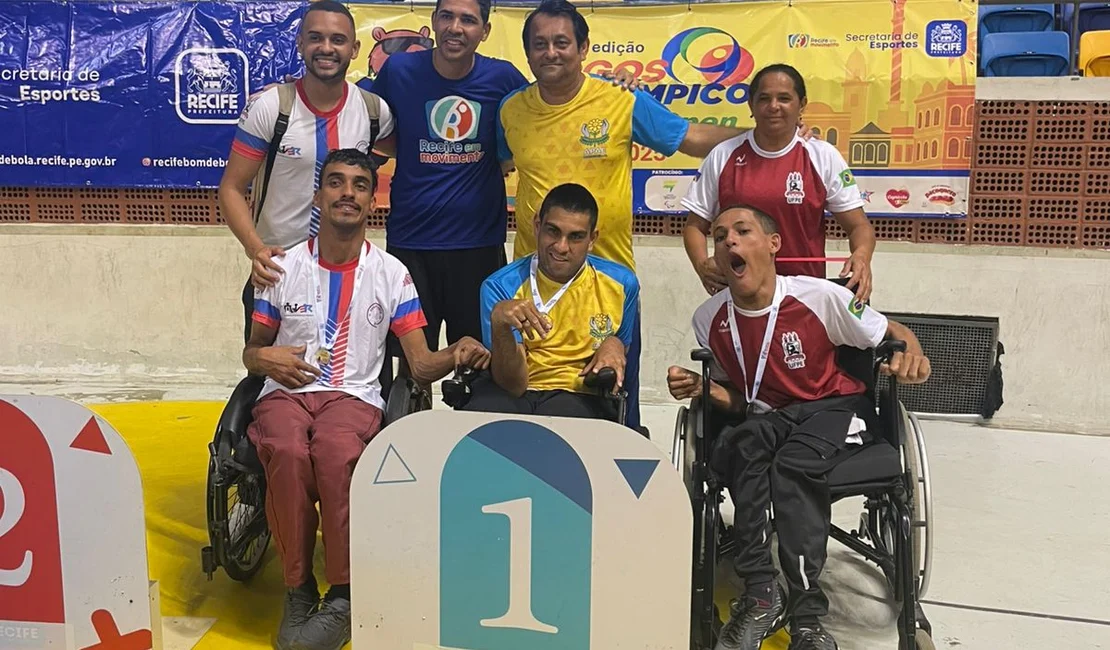 Atleta alagoano fica em 1º lugar nos Jogos Paralímpicos Recife Open