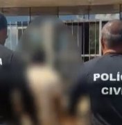 Polícia prende homem suspeito de estuprar criança de 10 anos em Quebrangulo