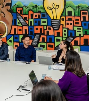 Vice-prefeito coordena reunião com técnicos do Fonplata sobre novo Mercado da Produção