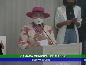 Em discurso na Câmara, Tereza Nelma diz que afundamento de solo se aproxima da Avenida Fernandes Lima