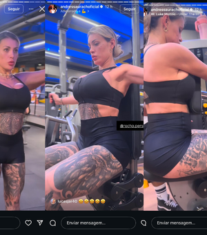 Com 10 kg a menos, Andressa Urach sofre críticas na internet