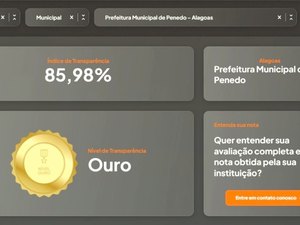 Prefeitura de Penedo tem a 5ª melhor transparência pública de Alagoas