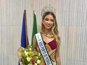 Jovem professora é coroada Miss Grand de Porto de Pedras