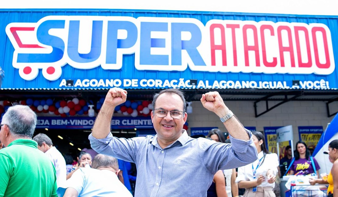 Sales inaugura primeiro atacarejo de Satuba e e Super Atacado amplia investimentos em AL