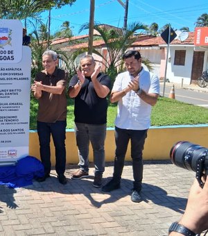 São Miguel dos Milagres recebe pavimentação asfáltica e ganhará nova escola