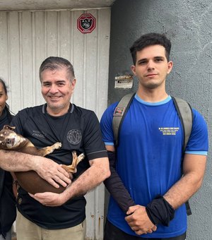 Cachorro amputado é devolvido por casal após mal-entendido em Arapiraca