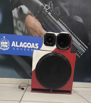 Polícia apreende aparelho de som por causa de perturbação em Colônia Leopoldina