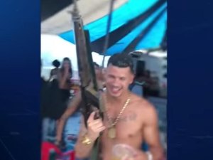 Irmão de Lucas Paquetá é filmado com fuzil na mão em festa no Rio, diz TV