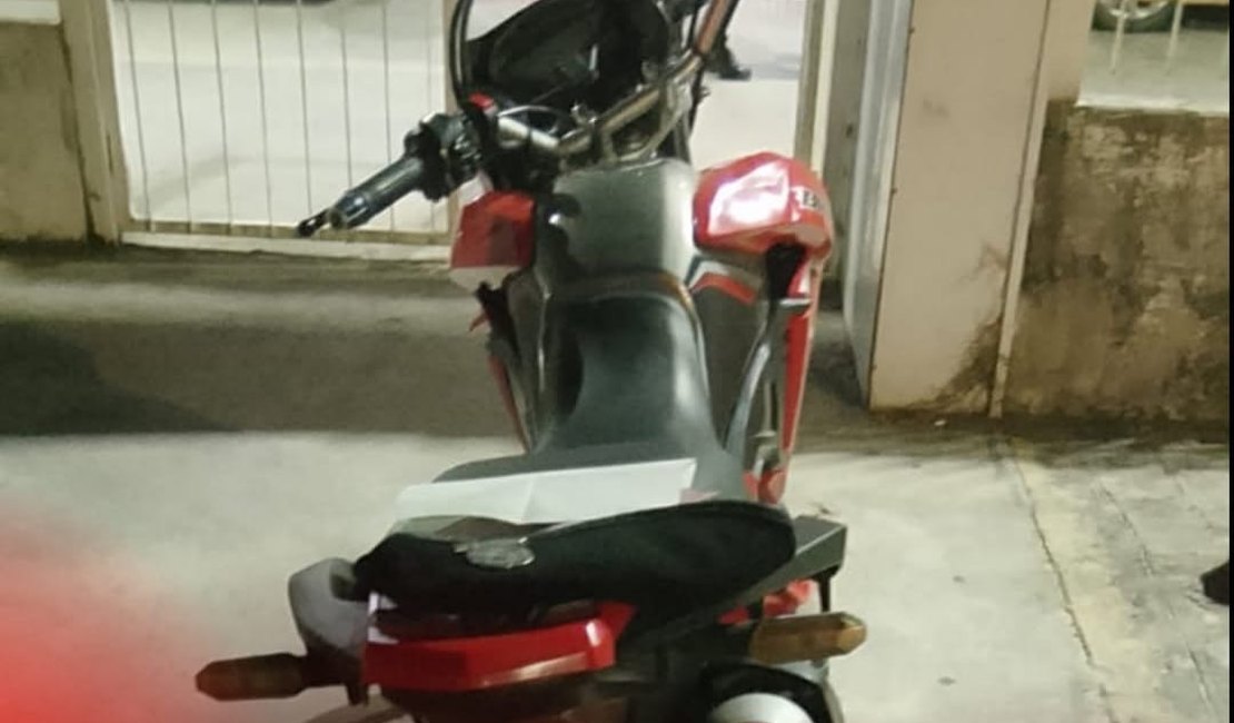 Motoqueiro é detido por receptação e veículo é apreendido em Matriz de Camaragibe