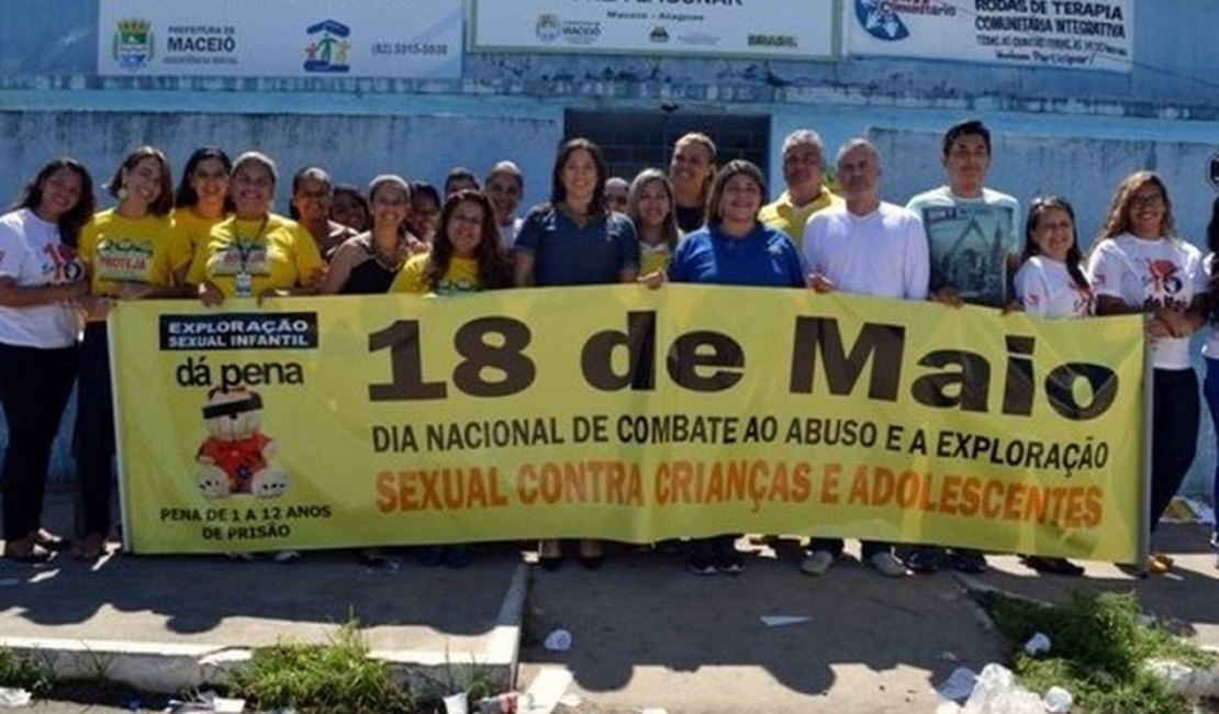 Caminhada cobra combate à exploração sexual infantojuvenil em Maceió