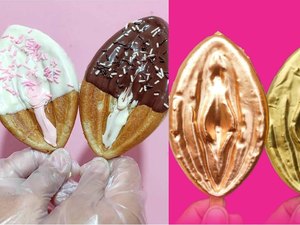 Após crepes em formato de pênis, loja lança versão inspirada em vaginas