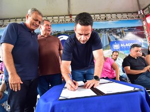 No dia do padroeiro do município, governador assina Ordens de Serviços em São José da Laje