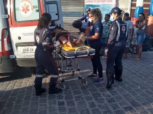 Ronda no Bairro presta apoio a vítimas de acidente no Jacintinho, em Maceió