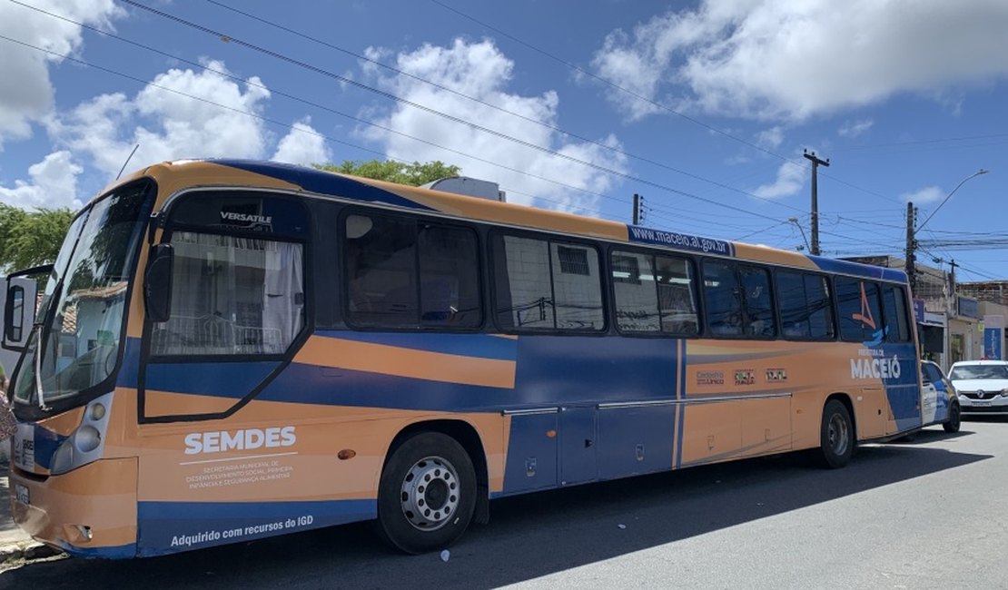 Moradores da parte alta de Maceió serão atendidos pela unidade móvel do Cadastro Único