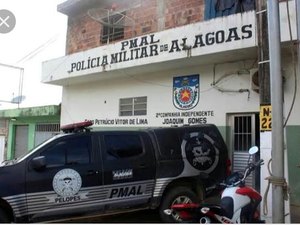 Polícia prende suspeito de roubos e apreende espingardas em Joaquim Gomes