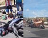 Acidente entre moto e caminhão deixa mulher morta Av. Josefa de Melo, em Maceió