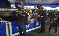 Circo excedia quantidade de cadeiras permitida por decreto