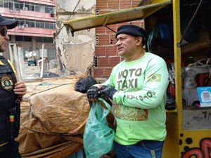 Equipes da SMTT realizam ações educativas com mototaxistas no fim de semana