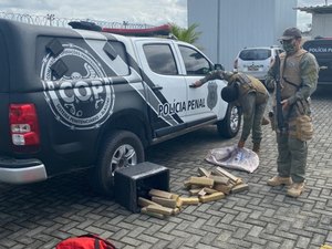 Operação prende jovem com 35 kg de maconha na Serraria