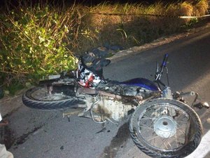 Motoqueiro morre após acidente de trânsito em Japaratinga