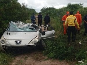 Servidor público morre durante acidente de carro em Delmiro Gouveia