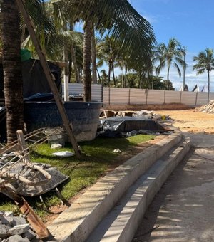 Reforma do Skatepark da Pajuçara avança e entra na fase de demolição da pista