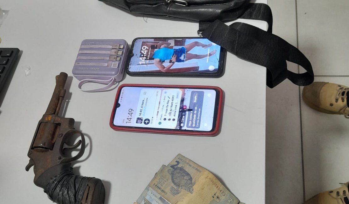 PM prende homem suspeito de assalto a van na Durval de Góes Monteiro