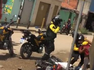 Homem é detido após agredir agentes da SMTT em Palmeira dos Índios