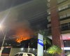 Incêndio é registrado em área próxima ao prédio da Sefaz, no Centro de Maceió