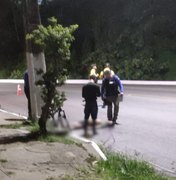 Ciclista morre na Ladeira Geraldo Melo após perder o controle e bater em poste