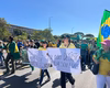 Direita faz ato em Brasília após operação da PF contra Bolsonaro