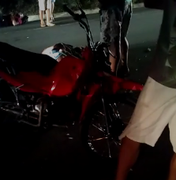 [Vídeo] Animal na pista provoca acidente em Major Izidoro