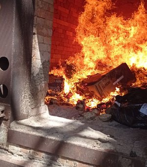 Polícia Civil incinera cerca de uma tonelada de drogas em Rio Largo