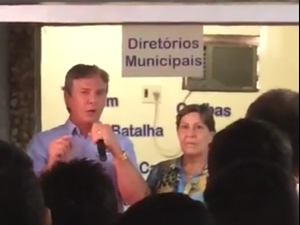 Fernando Collor lança seu nome para presidente do Brasil em Arapiraca