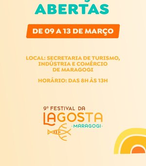 Prefeitura de Maragogi abre inscrições do Festival da Lagosta