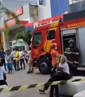 Vazamento de gás evacua loja da Magazine Luiza no Centro de Maceió