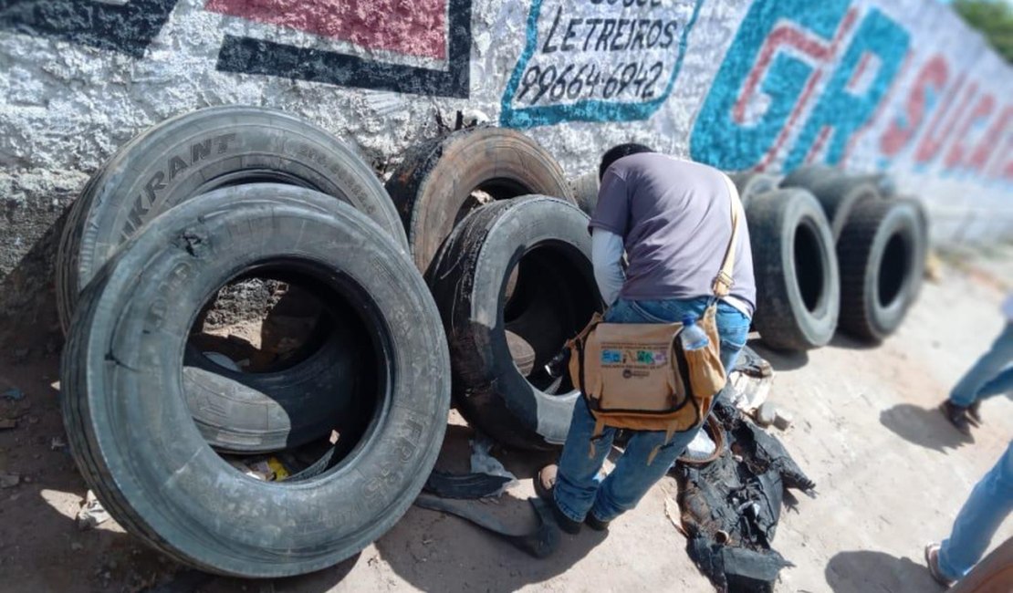 Equipes da Saúde realizam ação de combate ao Aedes aegypti em Maceió