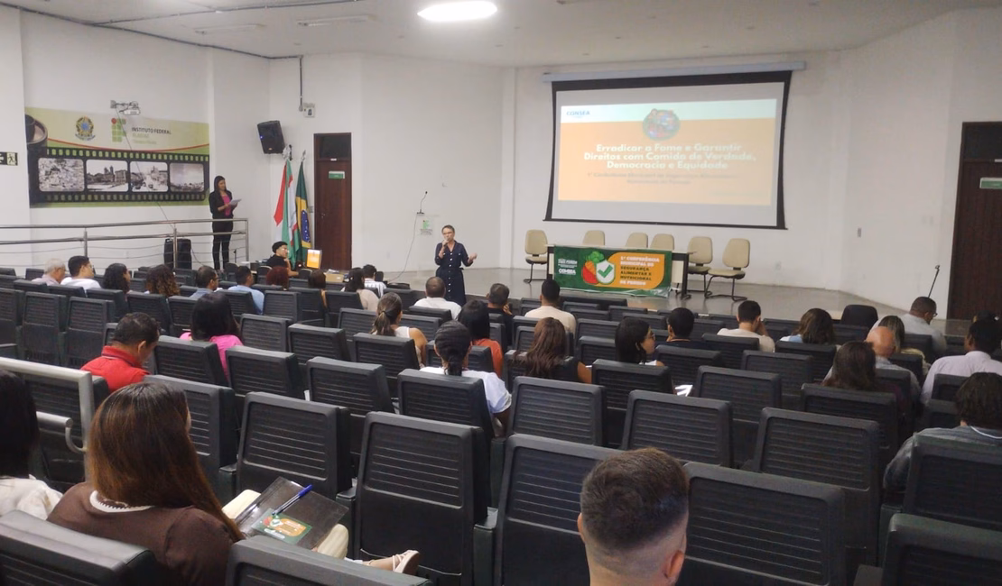 Conferência discute segurança alimentar e nutricional em Penedo