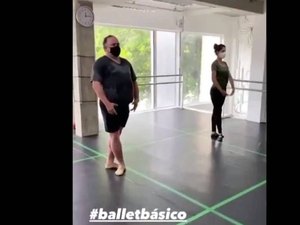 Em aula de ballet, Leo Jaime é confundido com ministro Pazuello